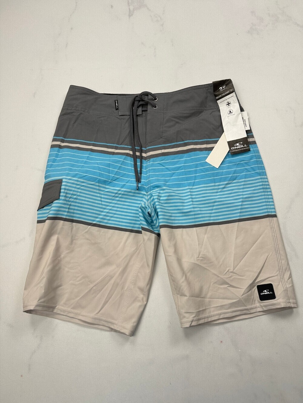 O'Neill Boardshorts Blue 90s VTG Beach-Ready - Mens 29
